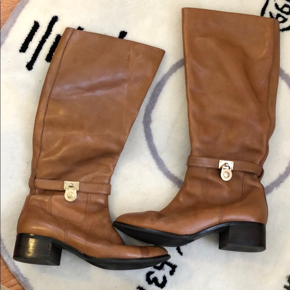 Michael Kors Leather Riding boots